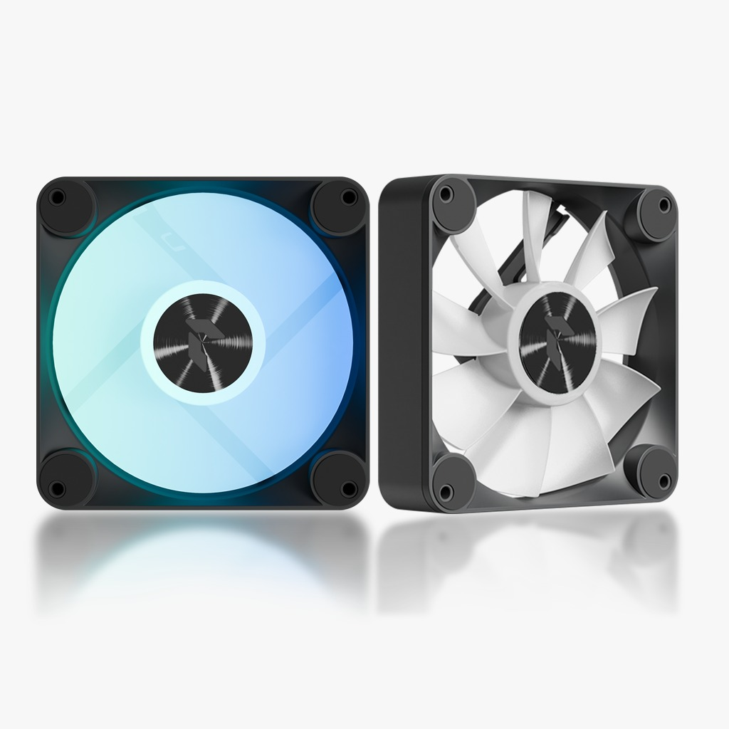 APNX FPI-RQ 120PWM ARGB BK/12CM FAN PWM ARGB BLACK QUIET AND REVERSE APF3-XX11247.11