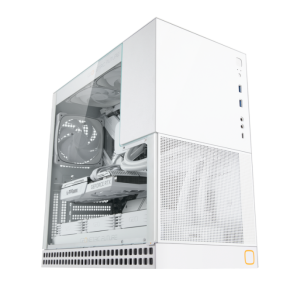 GEOMETRIC FUTURE M4 KING ARTHUR MID TOWER CASE WHITE GEO-M4-KAW