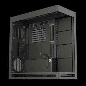 HS 420 Base Edition Black / Hybrid structure mid tower case for 420 rad, base edition, black color